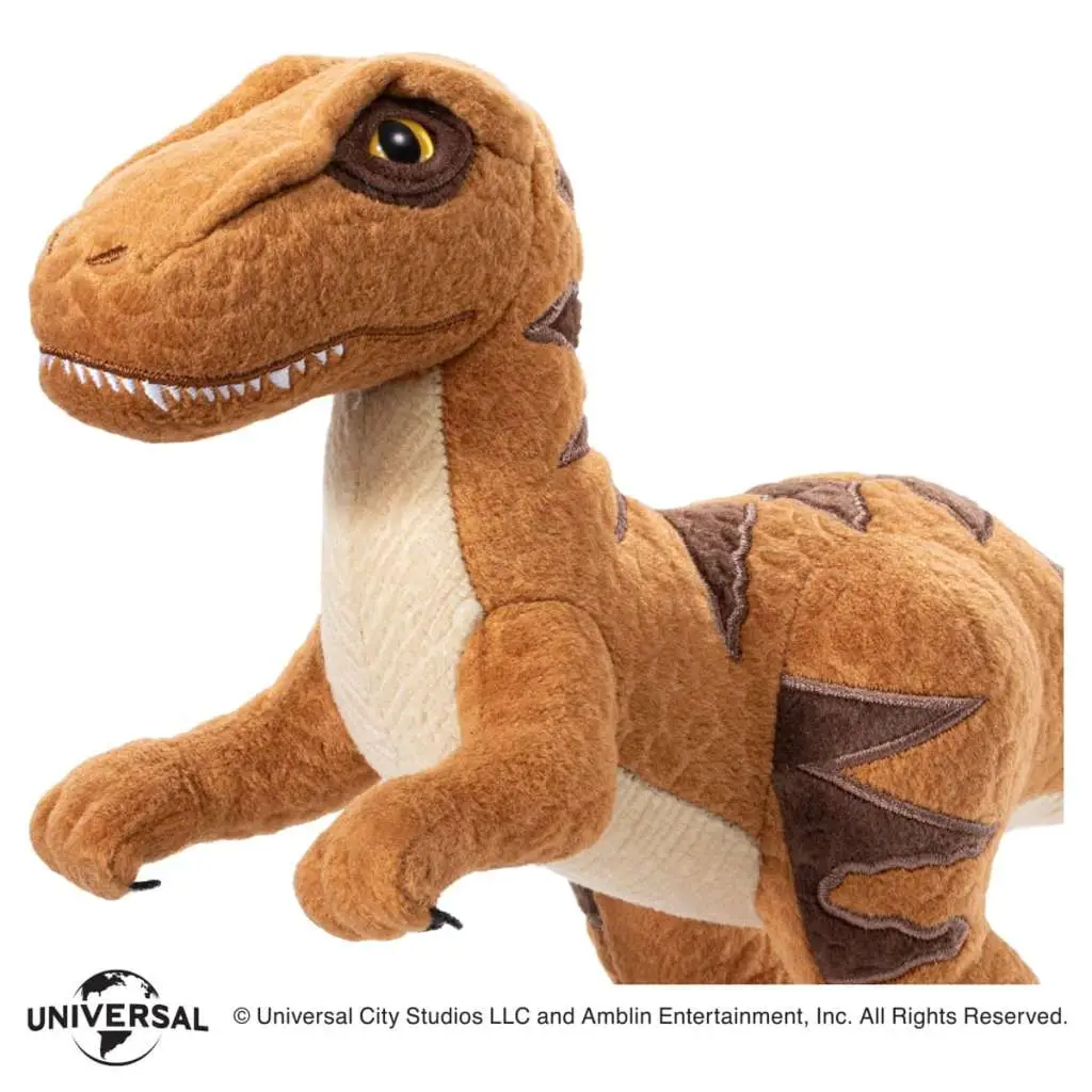 Peluche jurassic park velociraptor collector